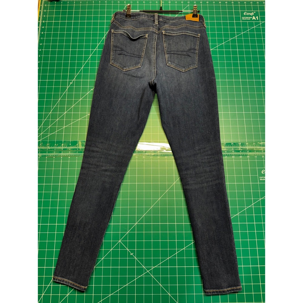 Sol Womens High Rise Pull On Jeggings Black Skinny Stretch Pants Size Medium